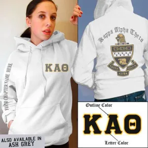 Kappa Alpha Theta Crest Hoodie - G185 - SUB