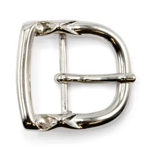 Kinked Rounded Centre Prong Buckle 30mm
