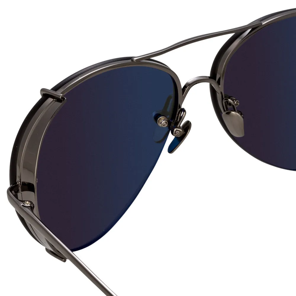 Linda Farrow Peggy C4 Aviator Sunglasses