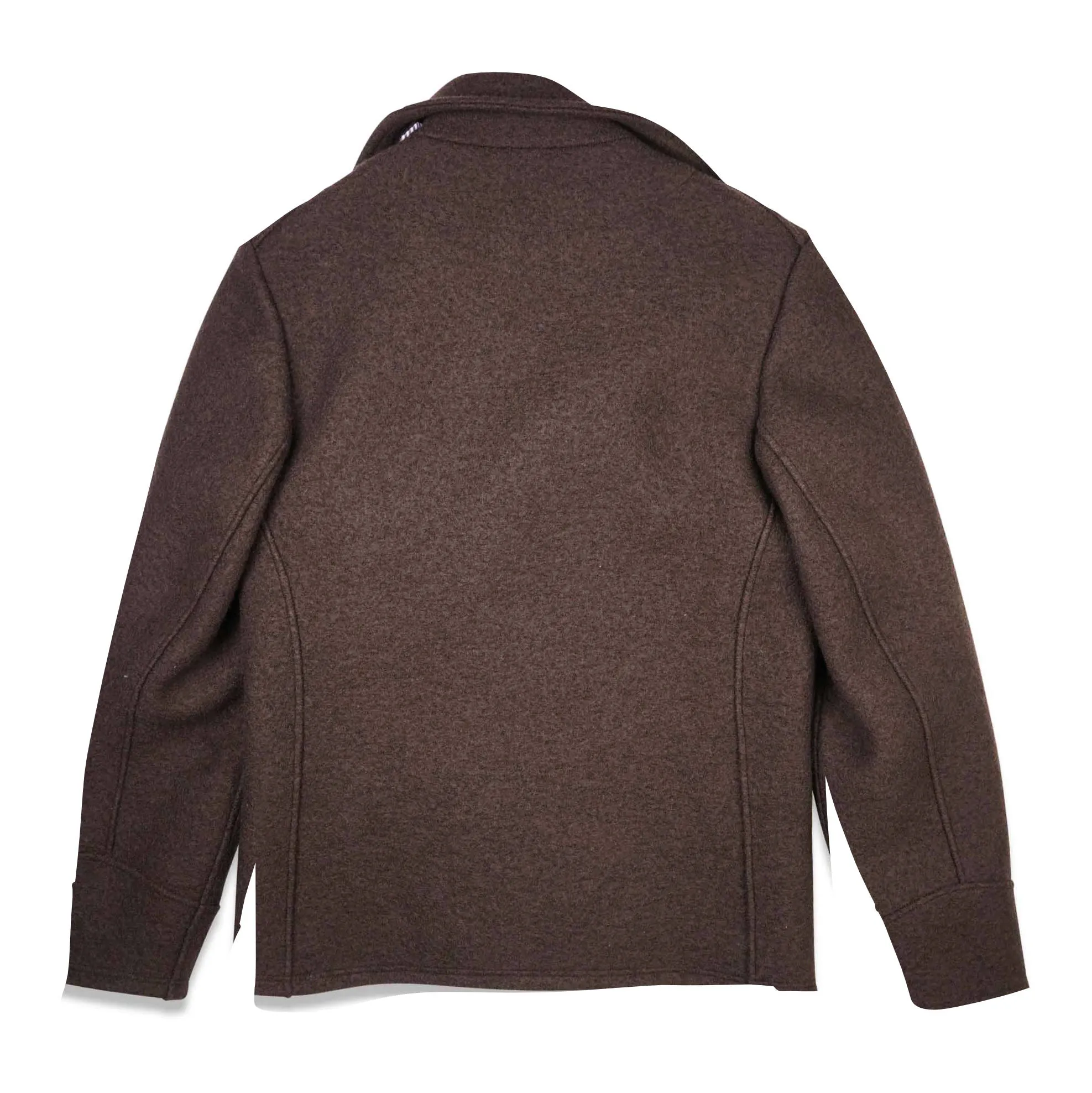 M02 Peacoat aus Wolle - Marineblau 