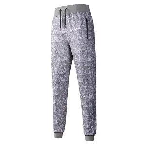 Mens Fashion Design Sportwear Elastic Waist Drawstring Polyester Casual Sport Pants