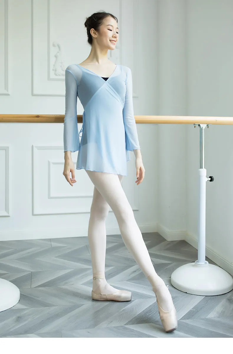 Mesh Cross-Over Tunic "Lise"