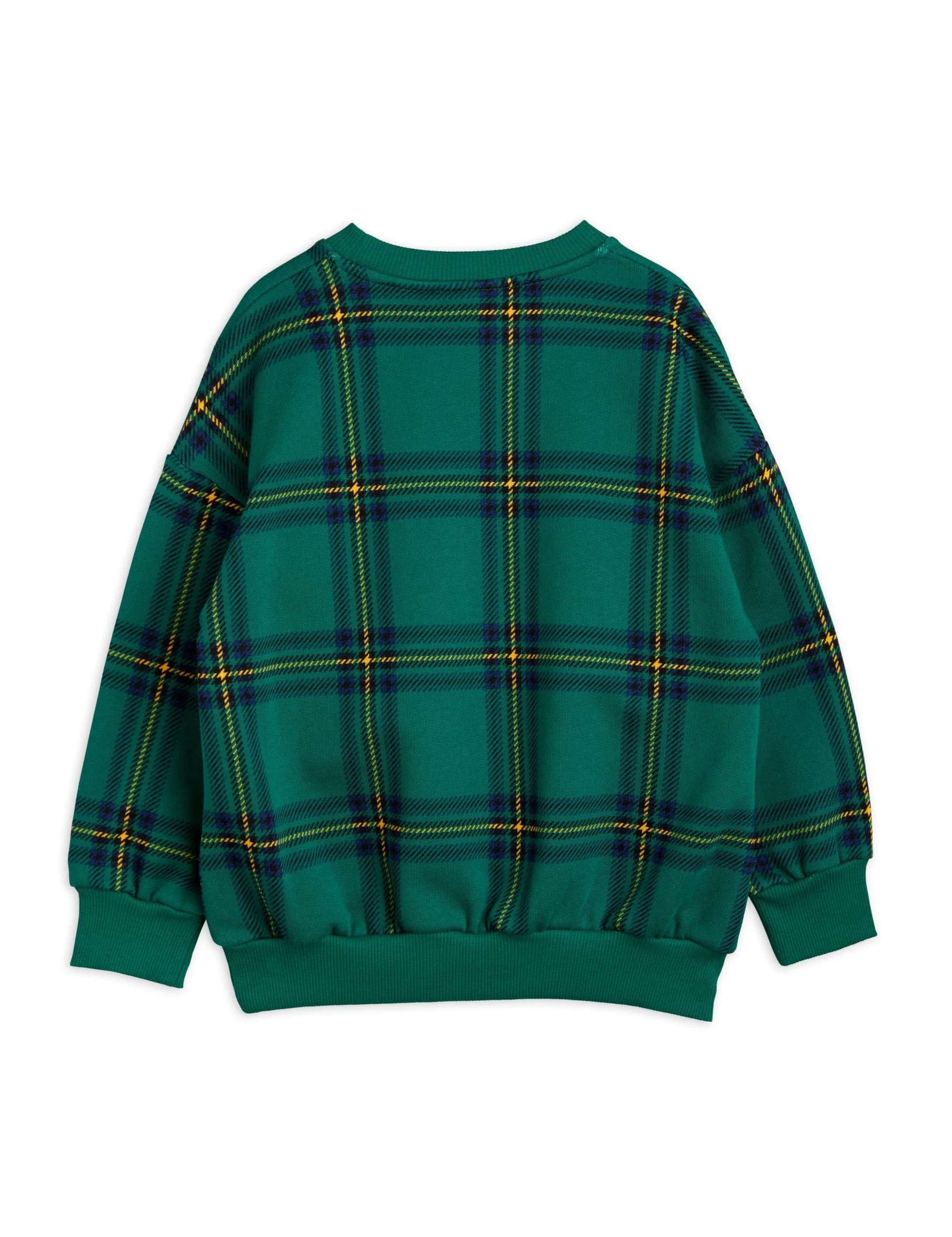 Mini Rodini Check Sweatshirt - Green