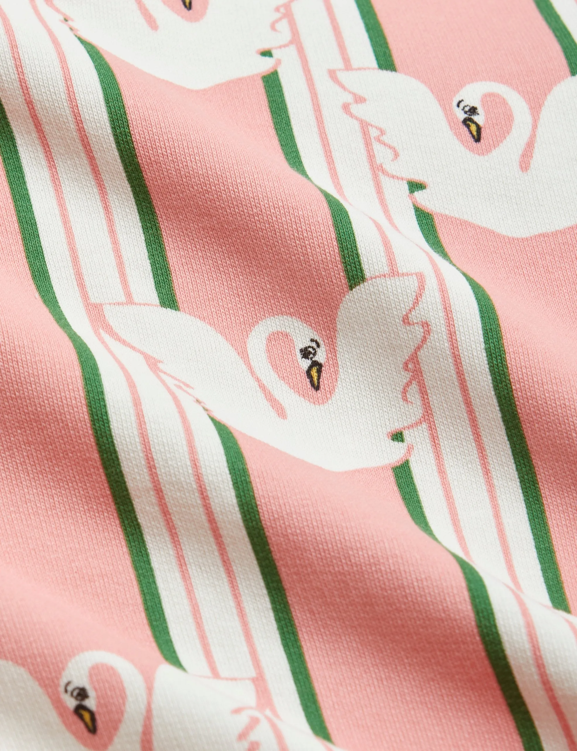 Mini Rodini Swan AOP Sweatshirt