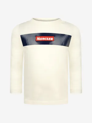 Moncler Enfant Baby Boys Logo Jersey Top