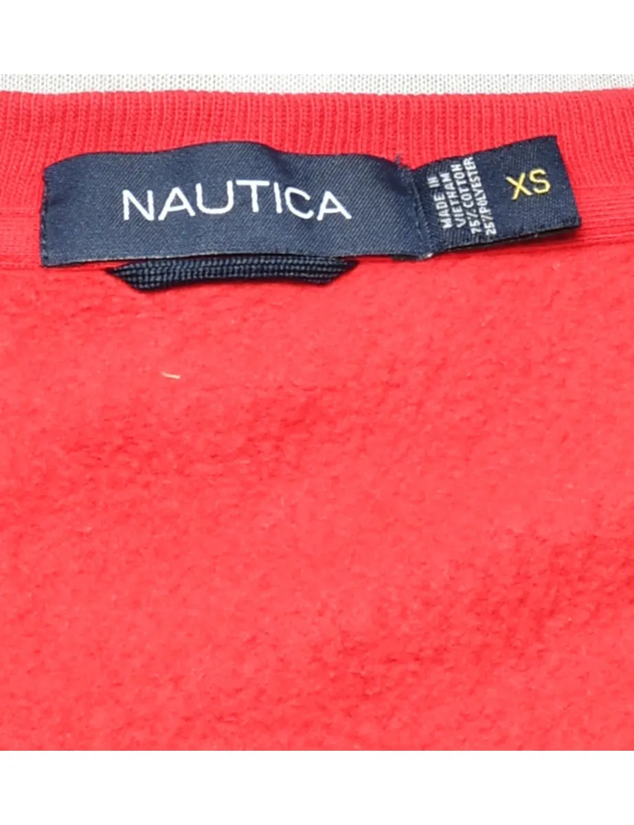 Nautica Printed Sweatshirt - M
