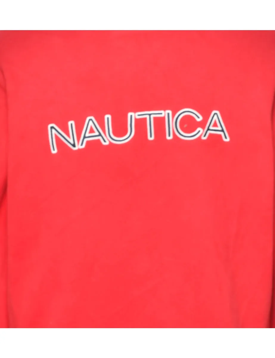 Nautica Printed Sweatshirt - M