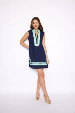 Navy Sleeveless Classic Tunic