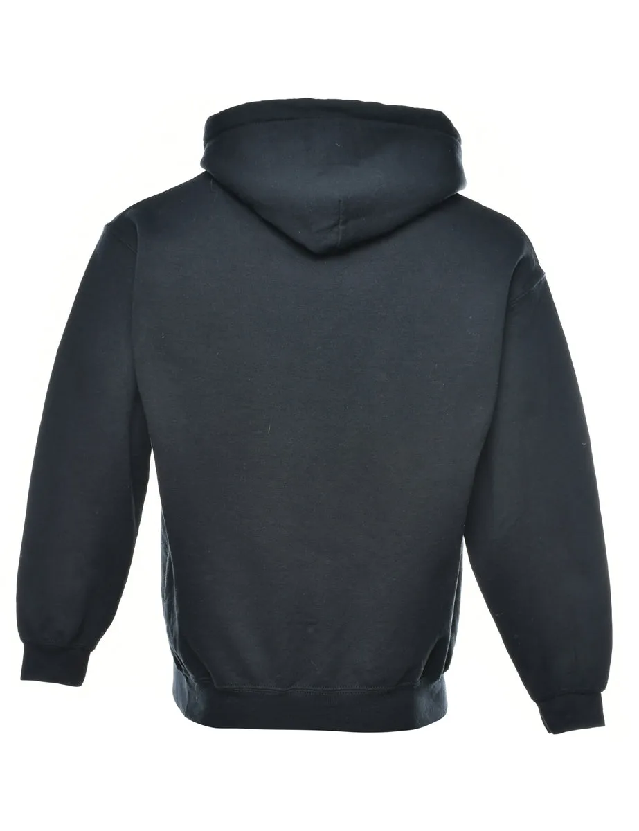 Nobody Cares Work Harder Printed Hoodie - M