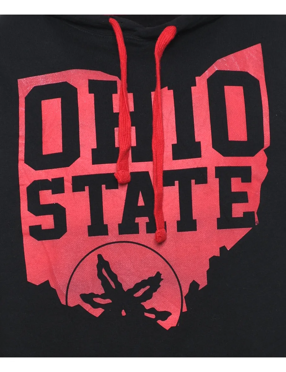 Ohio State Printed Hoodie - L