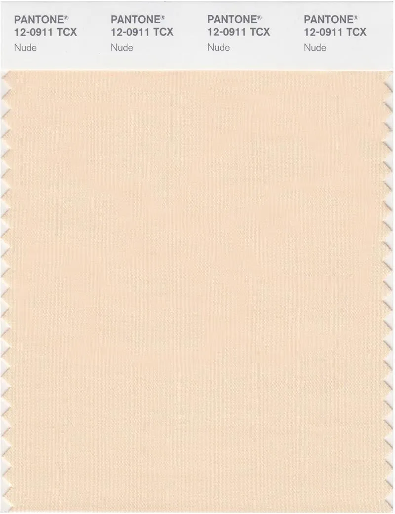 Pantone Smart 12-0911 TCX Color Swatch Card | Nude