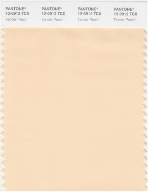 Pantone Smart 12-0912 TCX Color Swatch Card | Tender Peach