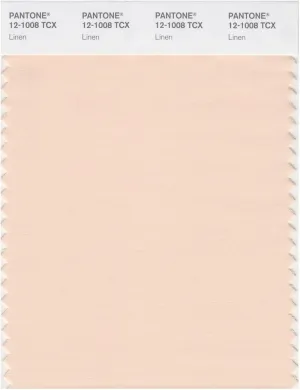 Pantone Smart 12-1008 TCX Color Swatch Card | Linen