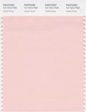 Pantone Smart 12-1212 TCX Color Swatch Card | Veiled Rose