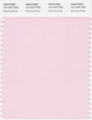 Pantone Smart 12-1310 TCX Color Swatch Card | Blushing Bride