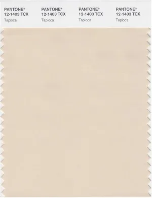 Pantone Smart 12-1403 TCX Color Swatch Card | Tapioca