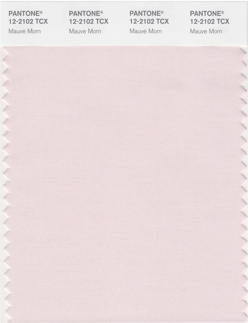 Pantone Smart 12-2102 TCX Color Swatch Card | Mauve Mom