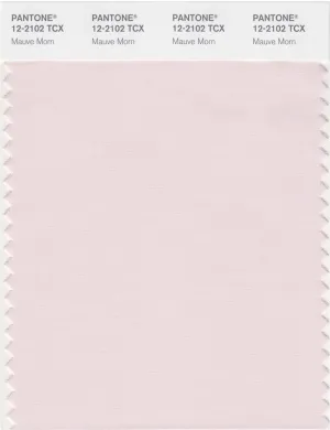 Pantone Smart 12-2102 TCX Color Swatch Card | Mauve Mom