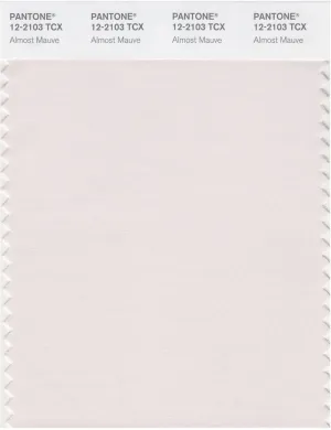 Pantone Smart 12-2103 TCX Color Swatch Card | Almost Mauve