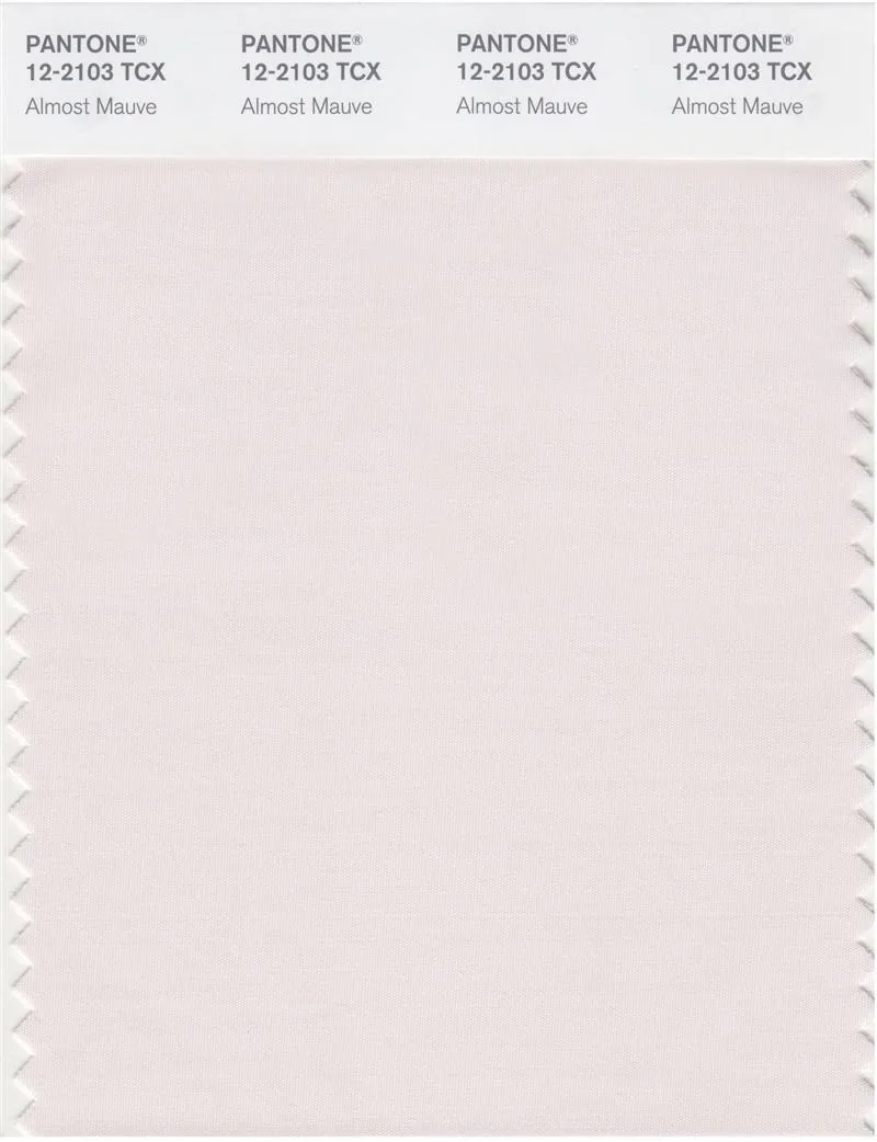 Pantone Smart 12-2103 TCX Color Swatch Card | Almost Mauve