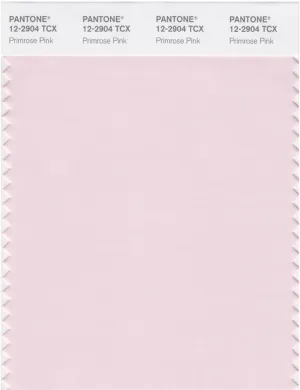 Pantone Smart 12-2904 TCX Color Swatch Card | Primrose Pink