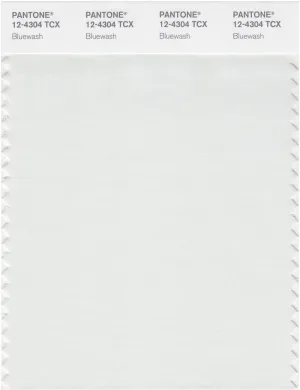 Pantone Smart 12-4304 TCX Color Swatch Card | Bluewash