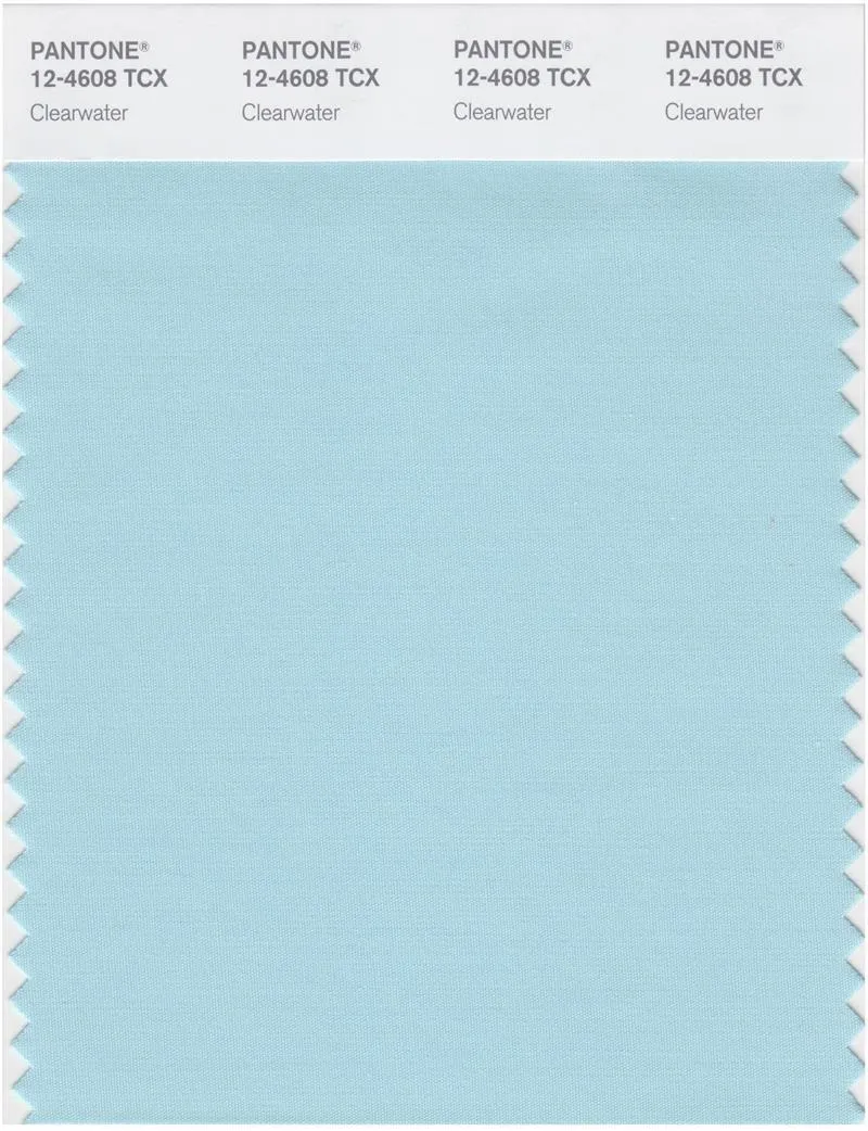 Pantone Smart 12-4608 TCX Color Swatch Card | Clearwater