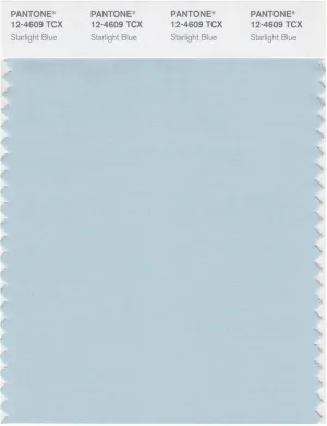 Pantone Smart 12-4609 TCX Color Swatch Card | Starlight Blue