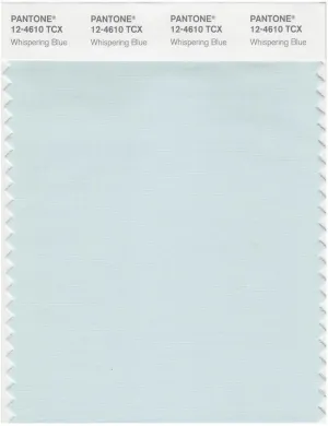 Pantone Smart 12-4610 TCX Color Swatch Card | Whispering Blue