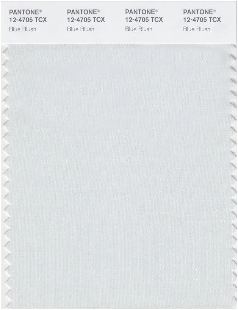 Pantone Smart 12-4705 TCX Color Swatch Card | Blue Blush