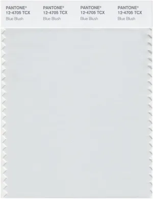 Pantone Smart 12-4705 TCX Color Swatch Card | Blue Blush