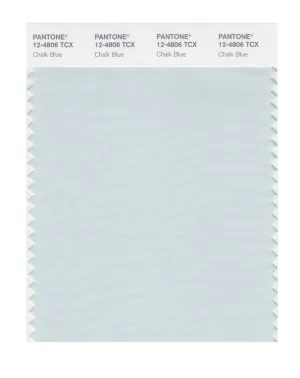 Pantone Smart 12-4806 TCX Color Swatch Card | Chalk Blue