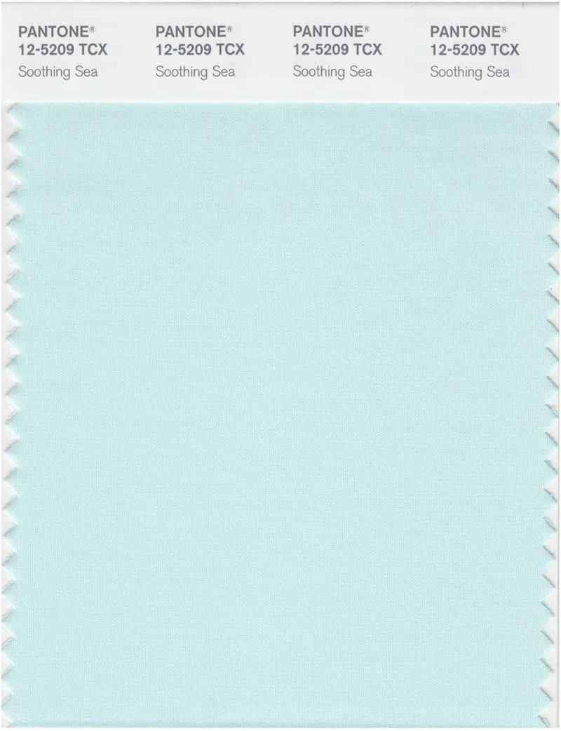 Pantone Smart 12-5209 TCX Color Swatch Card | Soothing Sea