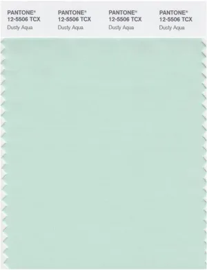 Pantone Smart 12-5506 TCX Color Swatch Card | Dusty Aqua