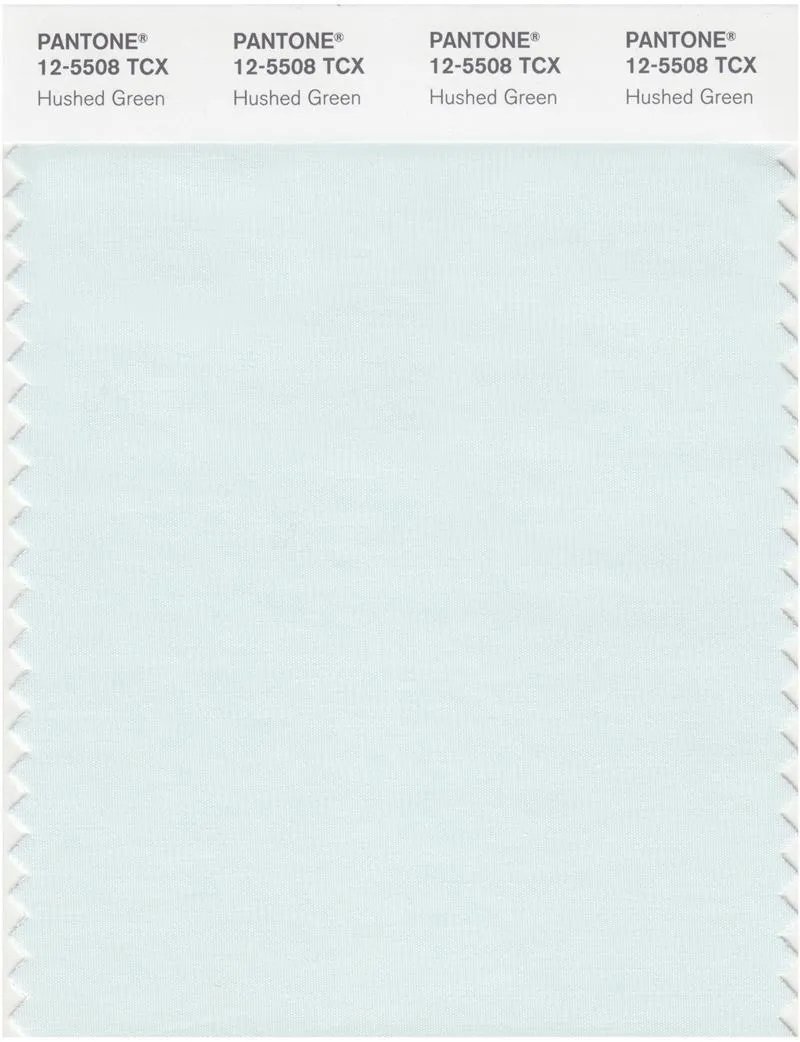 Pantone Smart 12-5508 TCX Color Swatch Card | Hushed Green