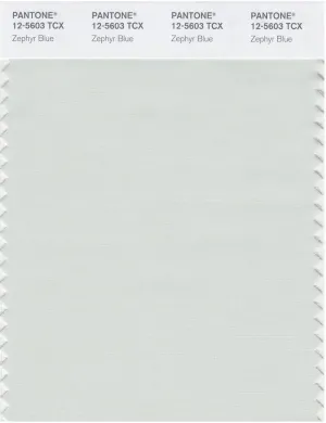 Pantone Smart 12-5603 TCX Color Swatch Card | Zephyr Blue