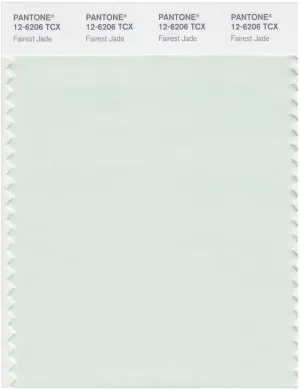 Pantone Smart 12-6206 TCX Color Swatch Card | Fairest Jade