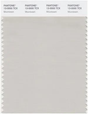 Pantone Smart 13-0000 TCX Color Swatch Card | Moonbeam