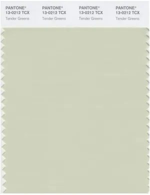 Pantone Smart 13-0212 TCX Color Swatch Card | Tender Greens
