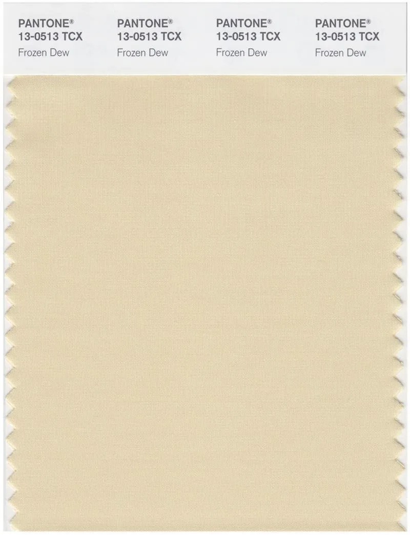 Pantone Smart 13-0513 TCX Color Swatch Card | Frozen Dew