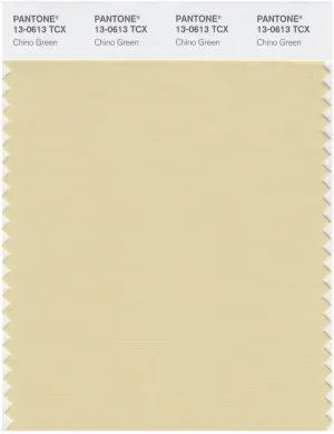 Pantone Smart 13-0613 TCX Color Swatch Card | Chino Green