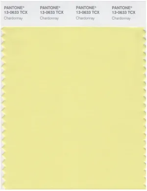 Pantone Smart 13-0633 TCX Color Swatch Card | Chardonnay