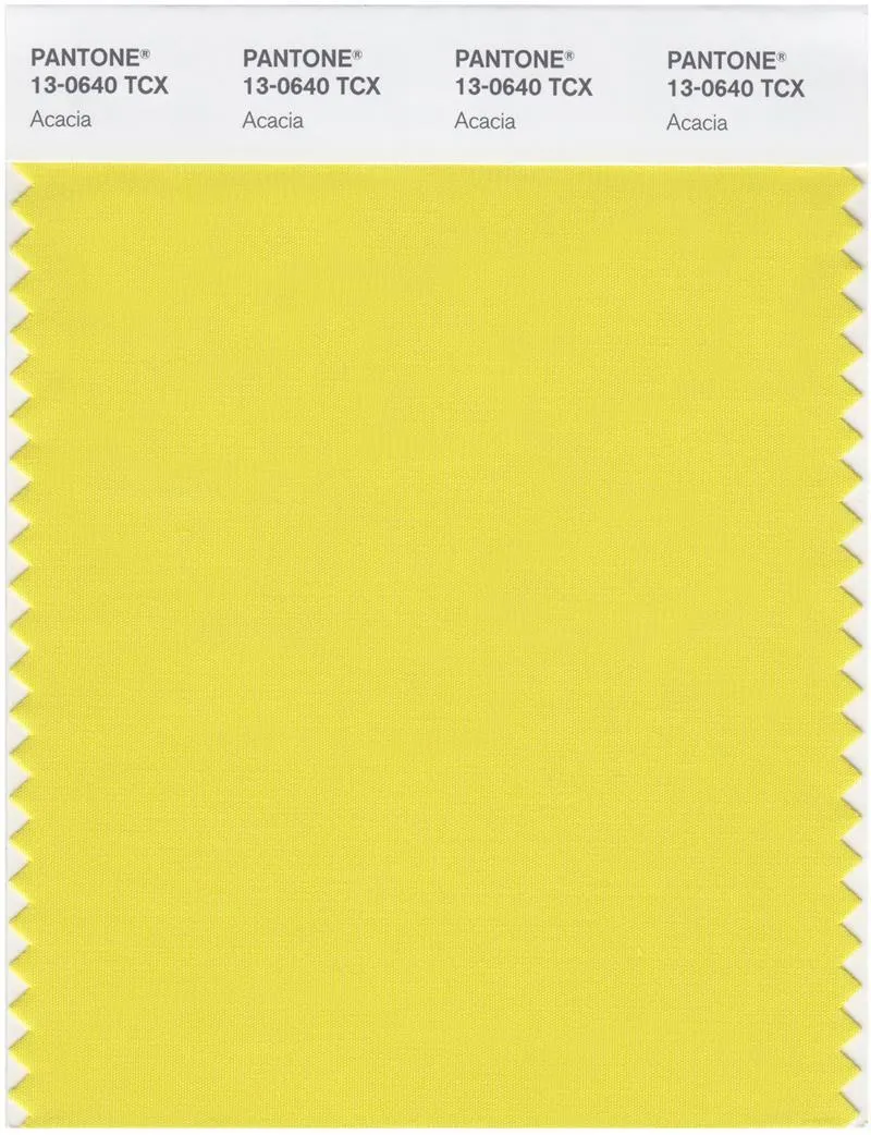 Pantone Smart 13-0640 TCX Color Swatch Card | Acaica