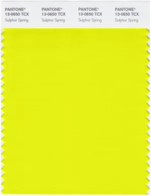 Pantone Smart 13-0650 TCX Color Swatch Card | Sulphur Spring