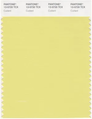 Pantone Smart 13-0720 TCX Color Swatch Card | Custard