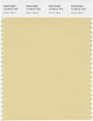 Pantone Smart 13-0915 TCX Color Swatch Card | Reed Yellow