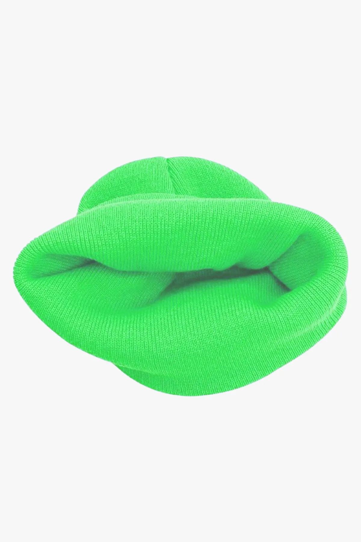 Plain Neon Knitted Beanie - W22 - UBH0013