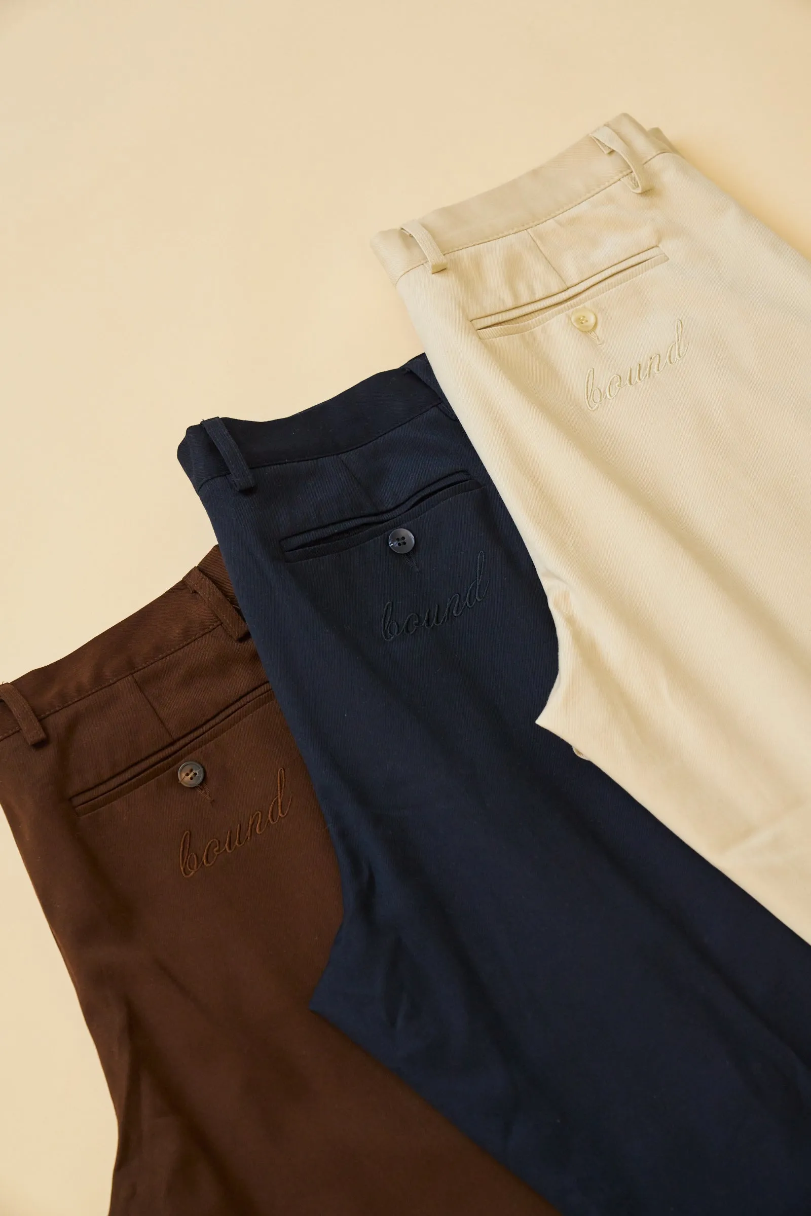 PLEATED SMART TROUSERS - CREAM