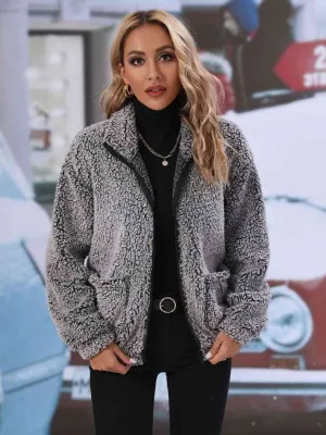 Plush Comfort Fleece Jackets for Women