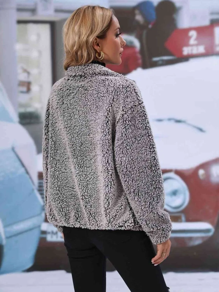 Plush Comfort Fleece Jackets for Women